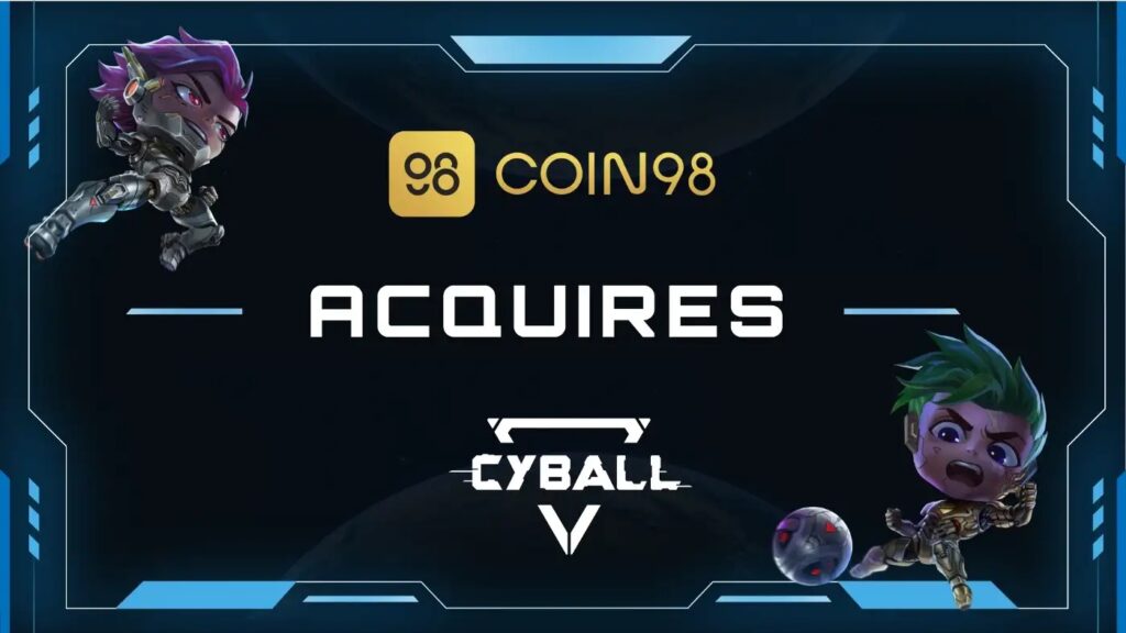 Coin98がCyBallの買収を発表